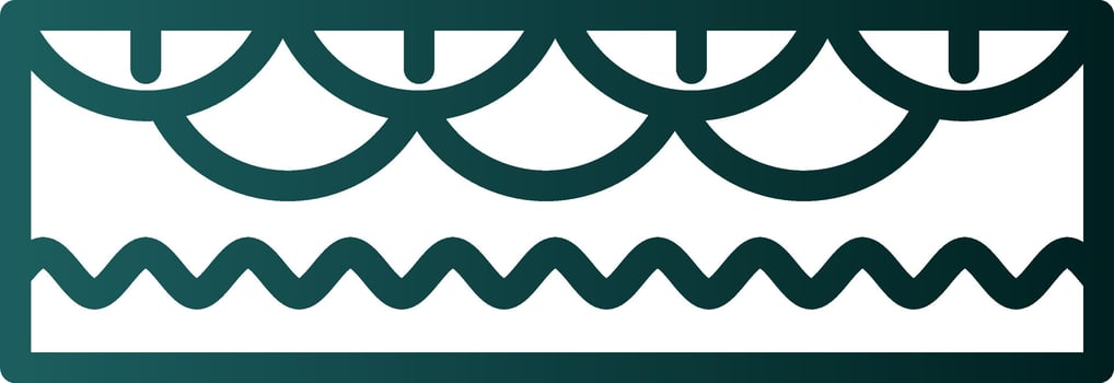 Lace Vector Icon Design