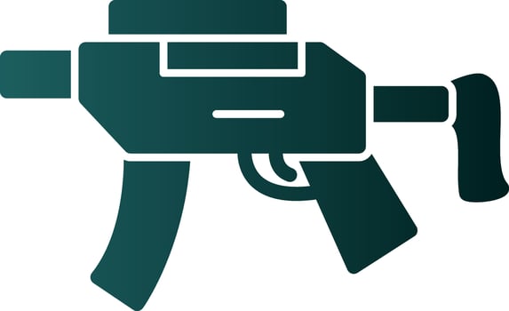 Mitraillete Vector Icon Design