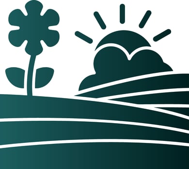 Field Vector Icon Design