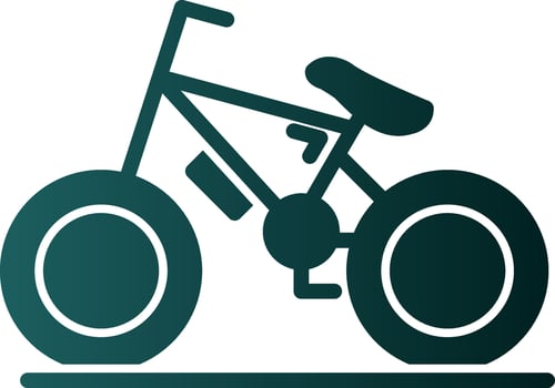 Bicycle Vector Icon Design