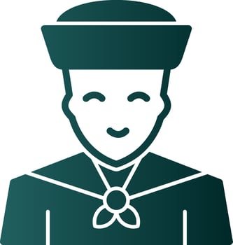Sailor Vector Icon Design