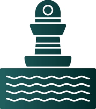 Buoy Vector Icon Design