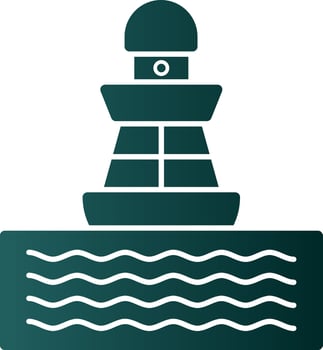 Buoy Vector Icon Design