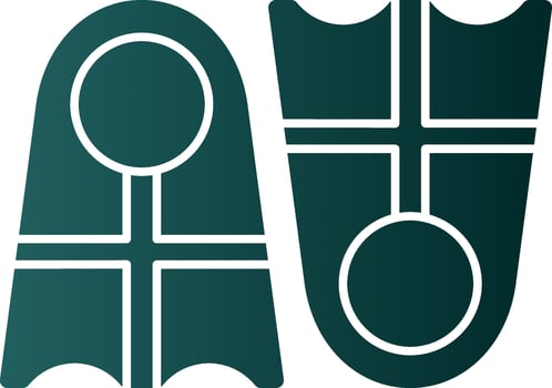 Fins Vector Icon Design
