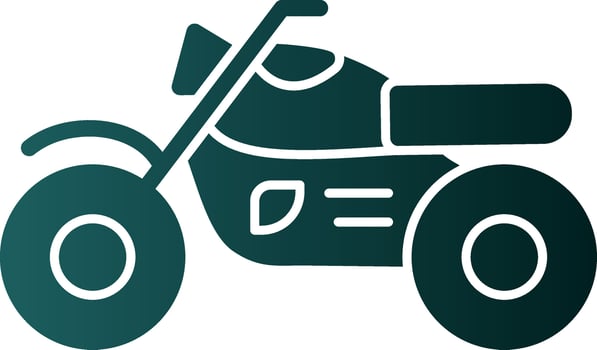 Motorbike Vector Icon Design