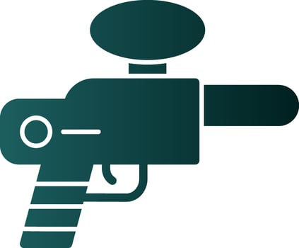Paintball Vector Icon Design