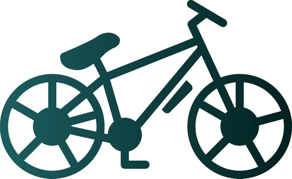 Mountain bike Vector Icon Design