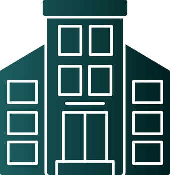 Apartment Vector Icon Design
