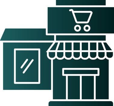 Supermarket Vector Icon Design