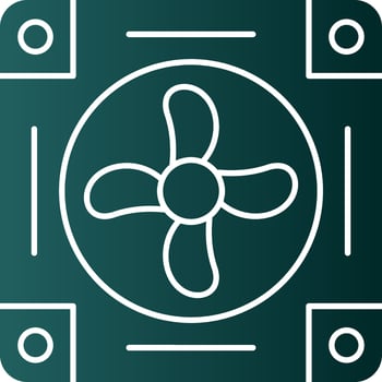 Cooler Vector Icon Design
