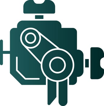 Engine Vector Icon Design