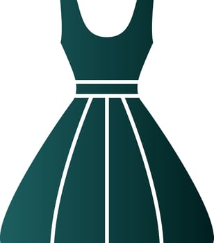 Dress Vector Icon Design
