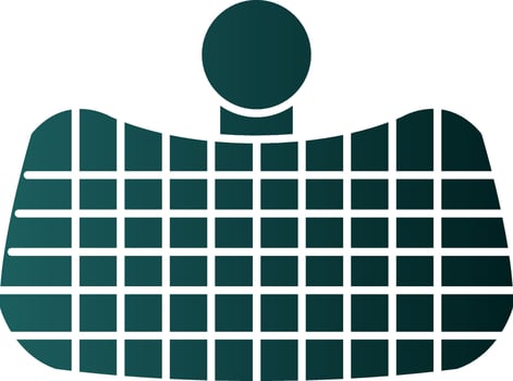Clutch Vector Icon Design