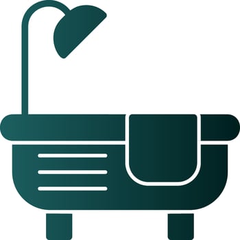 Bathtube Vector Icon Design