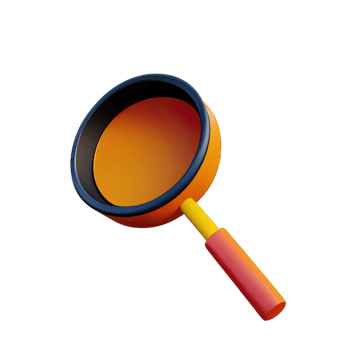 Frying Pan  3D Icon Illustration png