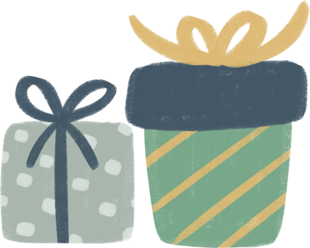 Gift box illustration png