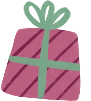 Gift box illustration png