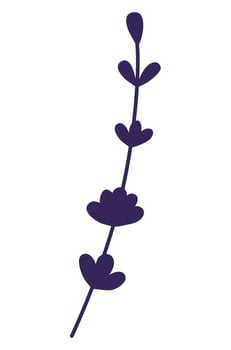 fall flower autumn botanical leaves illustration vector