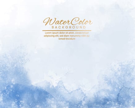 Abstract splashed watercolor background. Design for your cover, date, postcard, banner, logo. vector