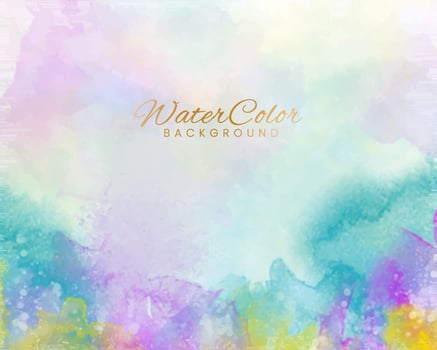 Abstract splashed watercolor background. Design for your cover, date, postcard, banner, logo. vector