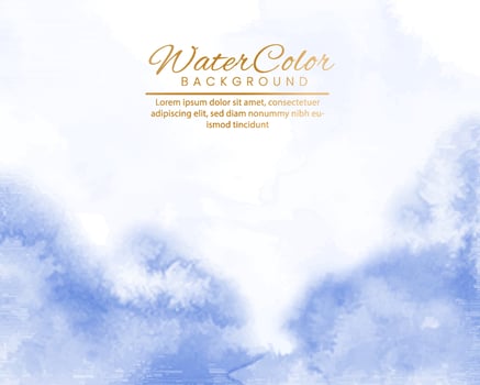 Abstract splashed watercolor background. Design for your cover, date, postcard, banner, logo. vector