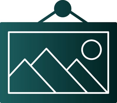 Painting Vector Icon Design
