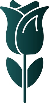 Tulips Vector Icon Design
