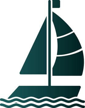 Boat Vector Icon Design