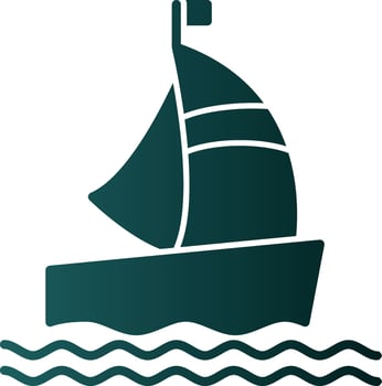 Boat Vector Icon Design
