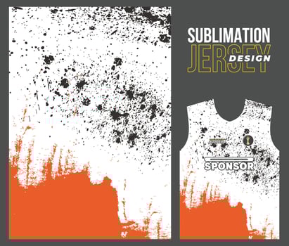 Tshirt Jersey Print Racing Sport vector