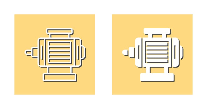 ELectric Motor Vector Icon