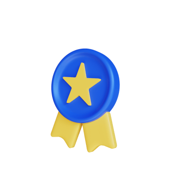 3D Award Icon Object png