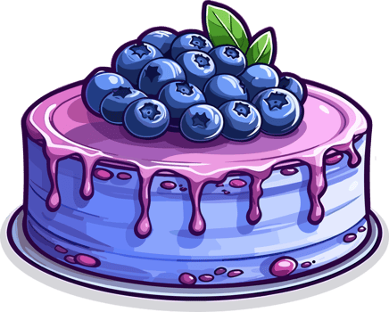Cartoon Cake , illustration, Cute Design, Tshirt, png