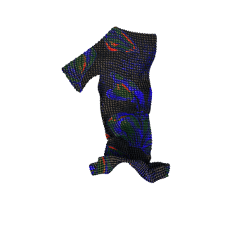 Cloth letters and numbers.  Perfect for your digital art needs. png