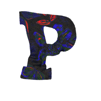 Cloth letters and numbers.  Perfect for your digital art needs. png