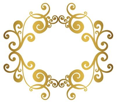 Vector damask vintage baroque scroll ornament swirl. Victorian monogram heraldic shield swirl. Retro floral leaf pattern border foliage antique  acanthus calligraphy engraved tattoo.Tile decor element