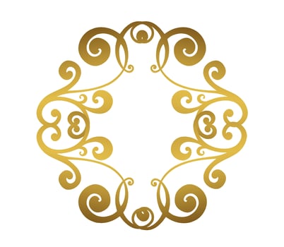 Vector damask vintage baroque scroll ornament swirl. Victorian monogram heraldic shield swirl. Retro floral leaf pattern border foliage antique  acanthus calligraphy engraved tattoo.Tile decor element