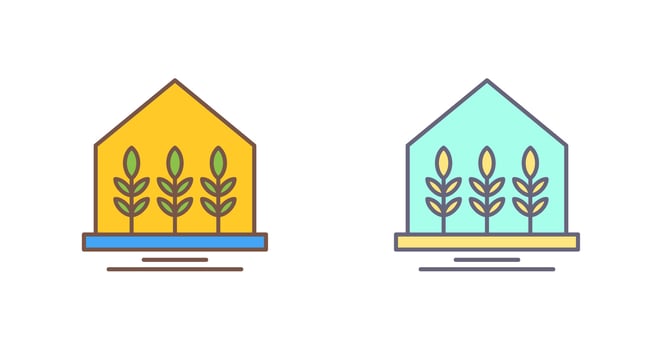 Farm House Vector Icon