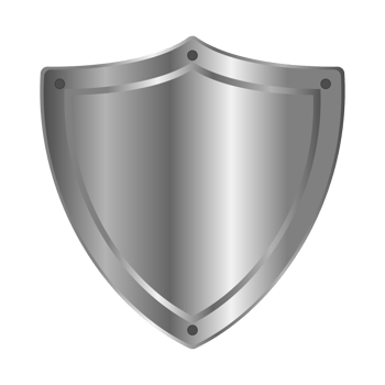 3d metal shield icon png