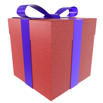 3d Rendering Of Gift box png