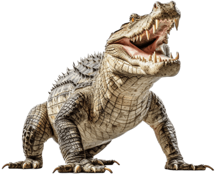 Crocodile with . png