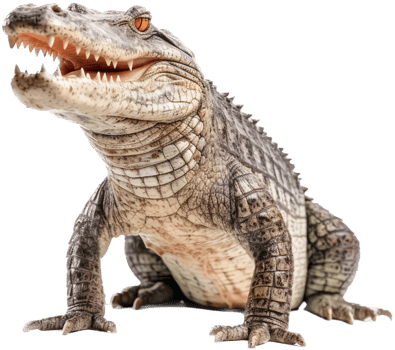 Crocodile with . png