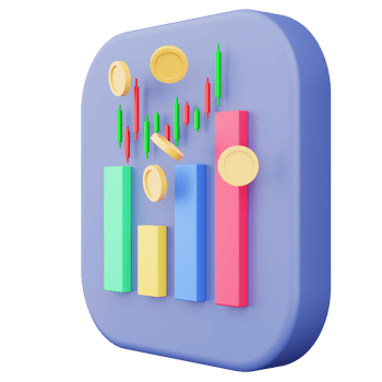 3d rendering of a financial graph concept finance stock market background transparency graphics png