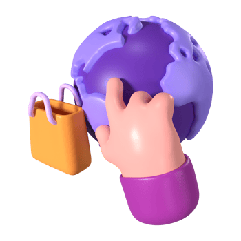 World Delivery 3D Illustration Icon png