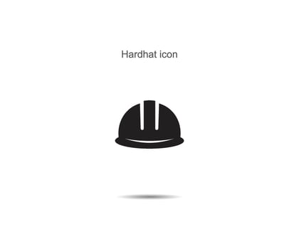 Hardhat icon, Vector illustration