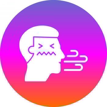 Bad breath Vector Icon Design