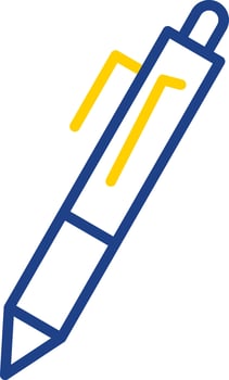 Fountain pen Vector Icon Design