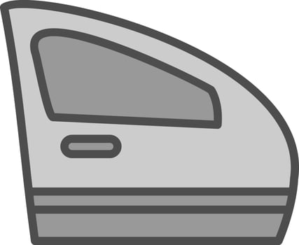 Car door Vector Icon Design
