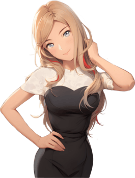 - Anime Girl - Transparent Background png