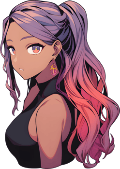 - Anime Girl - Transparent Background png